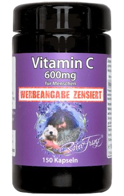 Vitamin C 600mg by Robert Franz, 150 Kapseln