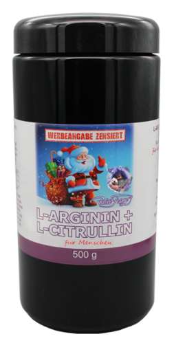L-Arginin / L-Citrullin Pulver by Robert Franz, 500g