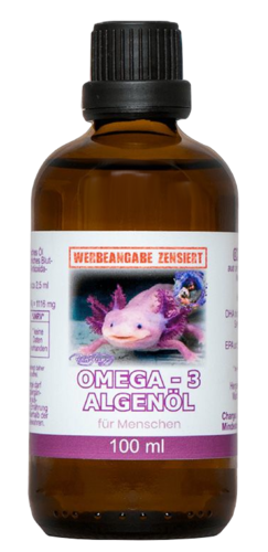 Omega-3 Algenöl by Robert Franz, 100ml