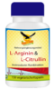 L-Arginin / L-Citrullin, 150 Kapseln