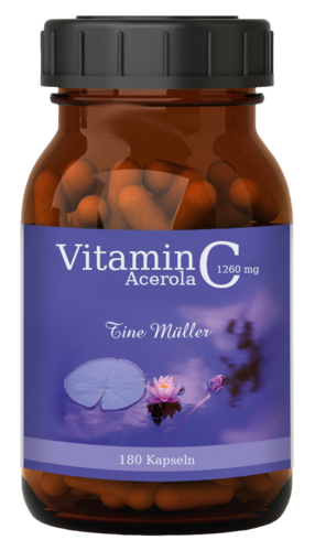 Vitamin C Acerola by Tine Müller, 180 Kapseln