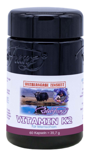 Vitamin K2 by Robert Franz, 60 Kapseln